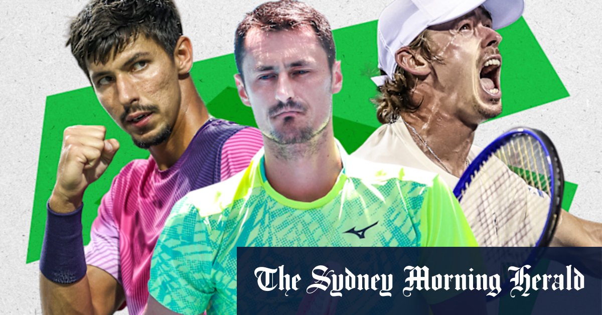 These Australians are about to hit a tennis peak that hasn’t been reached in 10 years