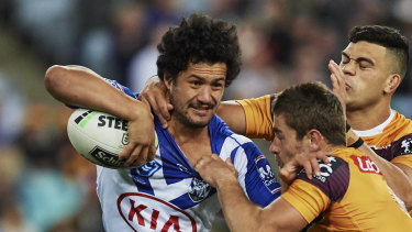 Corey Harawira-Naera has an uncertain future with the Bulldogs.