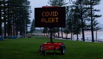 The Northern Beaches is in lockdown in the midst of a COVID-19 outbreak.