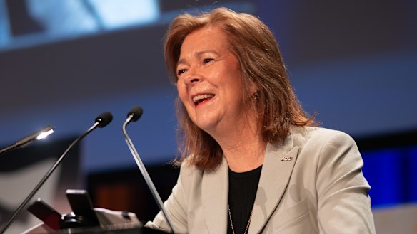 ACTU president Michele O’Neil.