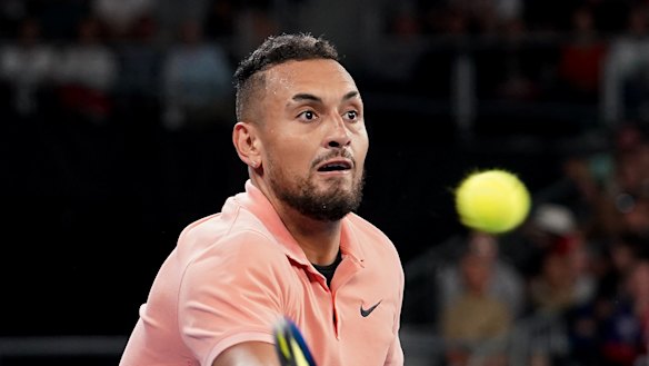 Kyrgios got through relatively easily. 