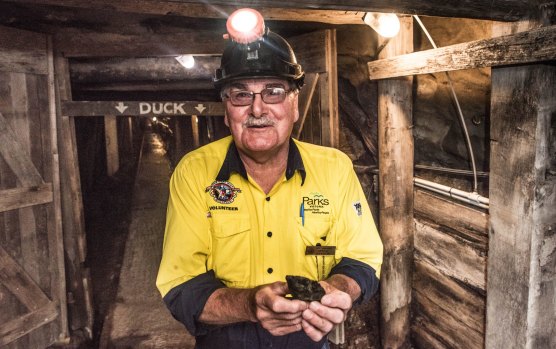 See how miners worked at the State Coal Mine in Wonthaggi.