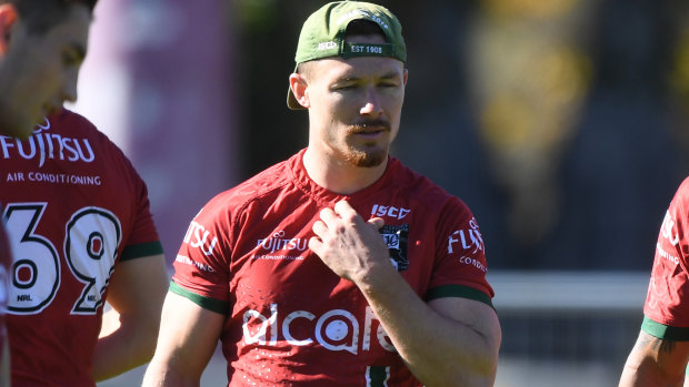 In the frame: Souths hooker Damien Cook has been in fantastic form.
