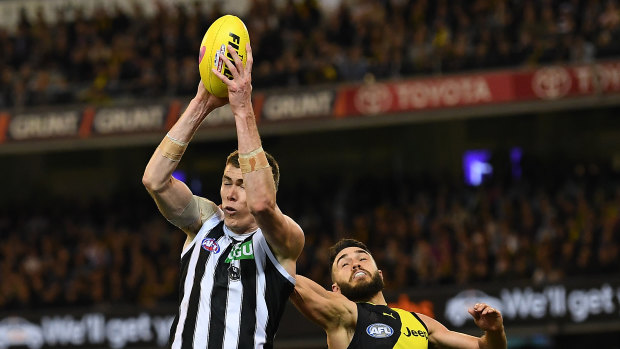 Mason Cox tortured the Tigers in the preliminary final.