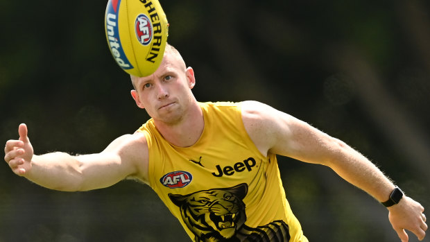 Grimes played down the controversy surrounding Tom Lynch and Trent Cotchin. 