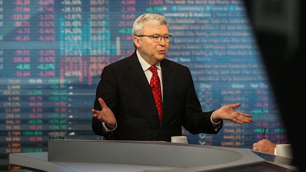 Rudd is regarded in the US as a respected commentator on Asian affairs.