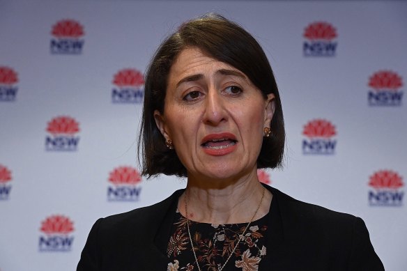 NSW Premier Gladys Berejiklian.