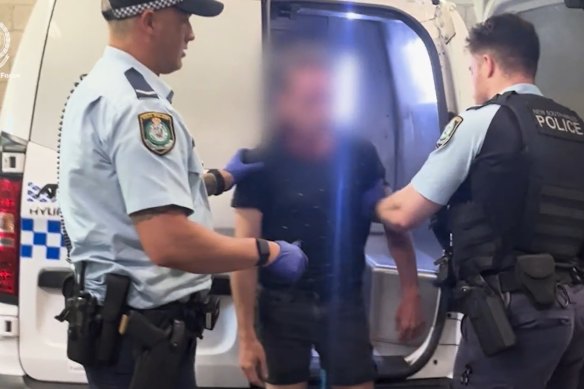 A 43-year-old man has been arrested over the alleged vandalism.