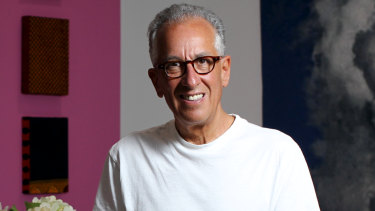 Contemporary art benefactor Simon Mordant. 
