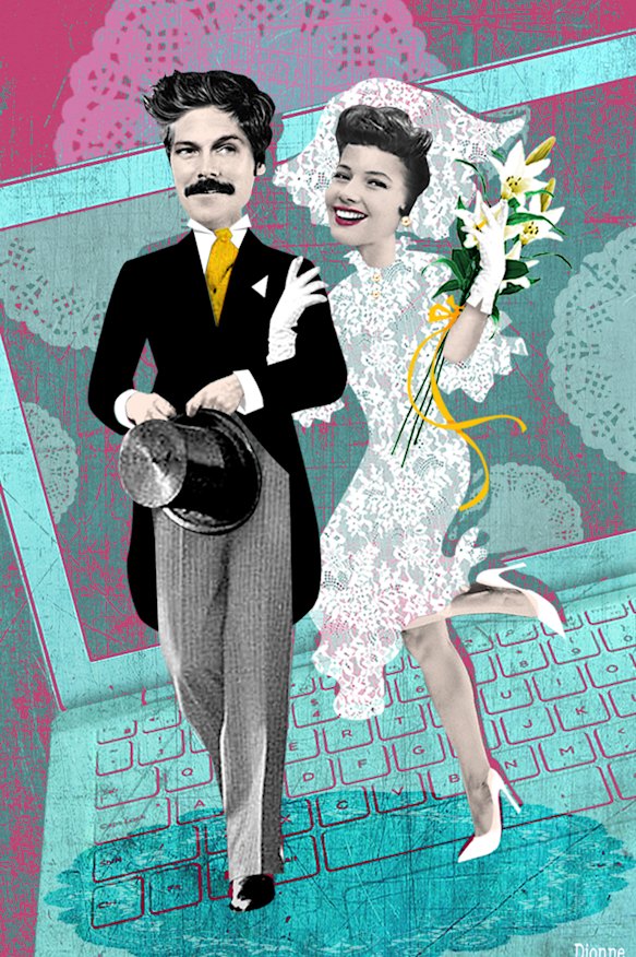 Saying "I do" on Zoom is not so unusual during the coronavirus crisis.