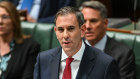 Treasurer Jim Chalmers delivering his third budget in May this year. 