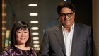 Farhan Faruqui, CFO at ANZ, and Jane Kuang, Finance Executive at BHP.