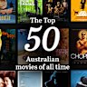 The top 50 Australian movies of all time:  The logo over judges posters