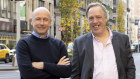 George Tomeski, left, founder and CEO, Helfie and Tony de Fougerolles its chairman, pictured in New York where they were attending a healthcare conference.