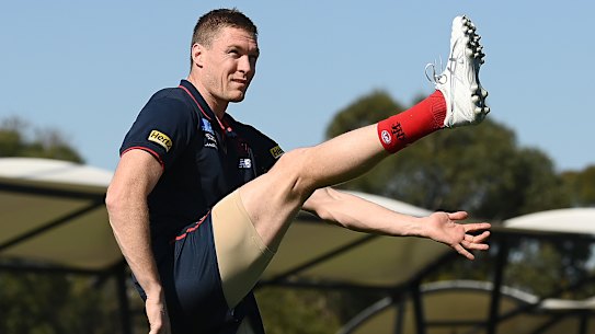 Versatile Melbourne big man Tom McDonald.