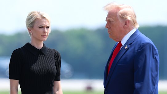 Natalie Harp, Donald Trump’s executive assistant, wrote letters to him that have been described as “lovesick” and “weird”.