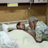 An emotional video posted on social media shows East Timor's first president hugging former Indonesian President Bacharuddin Jusuf Habibie.  