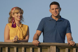Scarlett Johansson and Channing Tatum have zero chemistry in Fly Me to the Moon.
