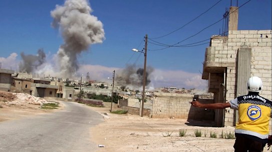 Russia accuses US of using phosphorus bombs in Syria