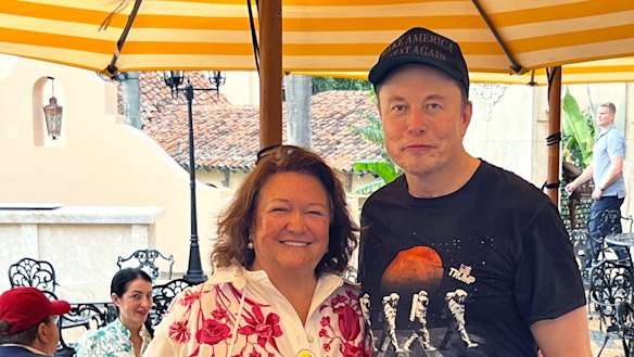 Gina Rinehart, a SpaceX investor, has praised the business and its founder Elon Musk.