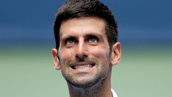 Novak Djokovic puts a family analogy to unexpected use.