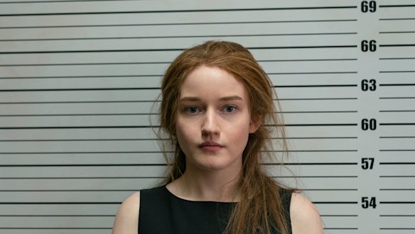 Julia Garner as the “fake heiress”, Anna Delvey.