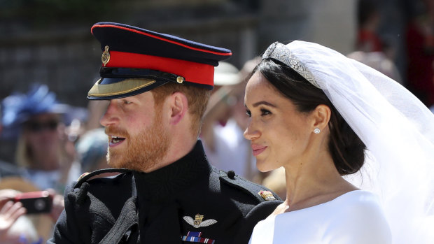 Global viewing: The wedding of Prince Harry and Meghan Markle.