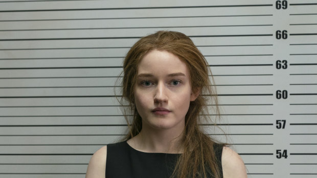 Julia Garner as the “fake heiress”, Anna Delvey.