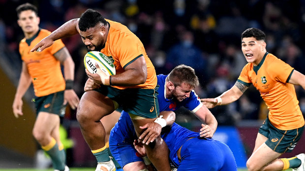 The French series will put the destructive Taniela Tupou in the shop window.