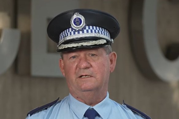 NSW Police Assistant Commissioner Anthony Cooke speaking about the Bondi Junction stabbing attack.