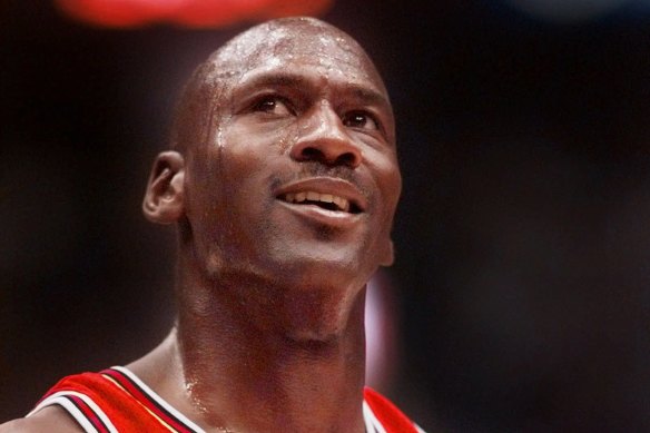 Bulls legend Michael Jordan.