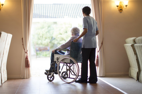 Aged-care workers have struggled in an industry beset by problems.