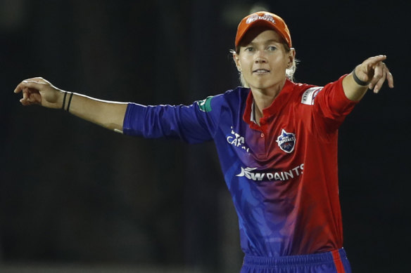 Meg Lanning in charge of the Delhi Capitals in the WPL final on Sunday in Mumbai.