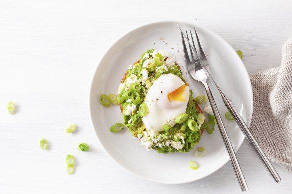 Keep enjoying your eggs and avocado on toast.