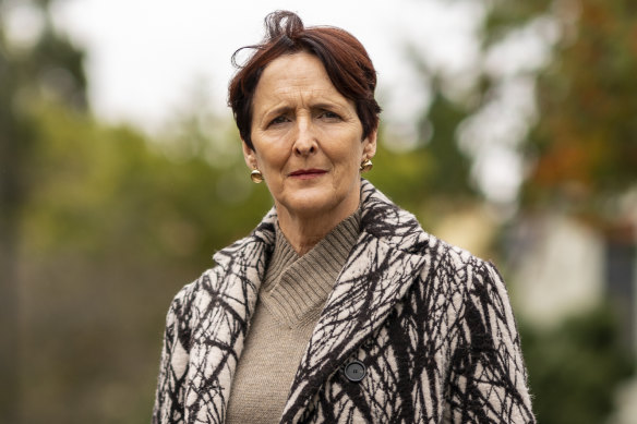 Fiona Shaw as Carolyn Martens head of M15’s Russian section.