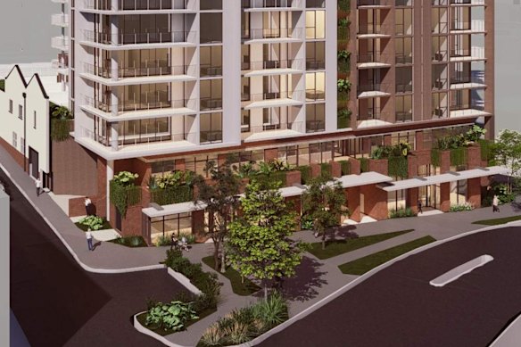 Stockwell has lodged plans with Brisbane City Council for a 15-storey unit tower on a commercial site in West End.