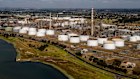 The Viva refinery in Geelong. The company wants to build a gas import terminal at the site.