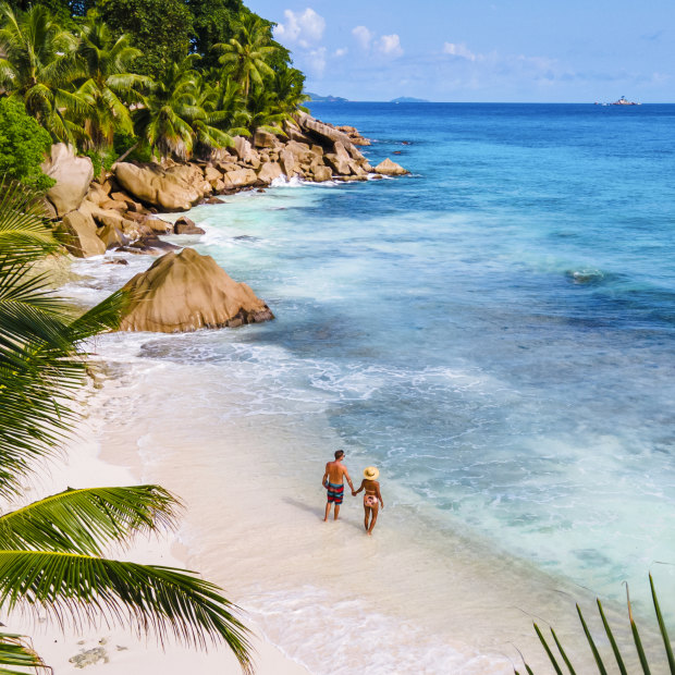 Anse Source d’Argent in the Seychelles. The most precious of luxuries is the time to travel.