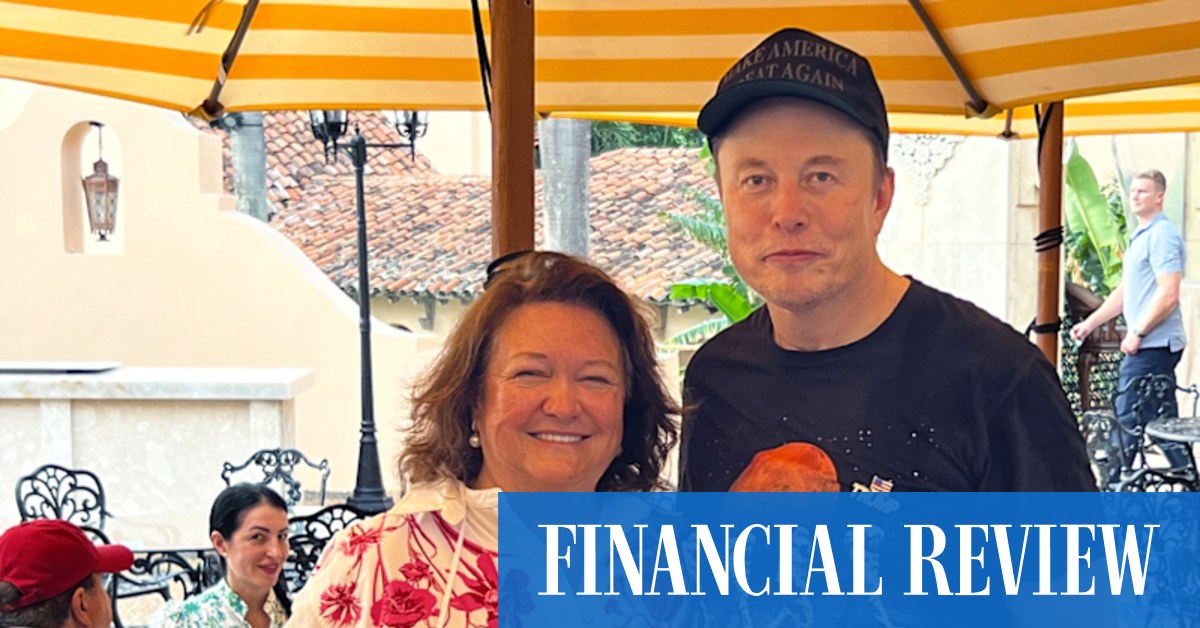 Gina Rinehart reveals $1.9b SpaceX bet as US market splurge tops $7.5b