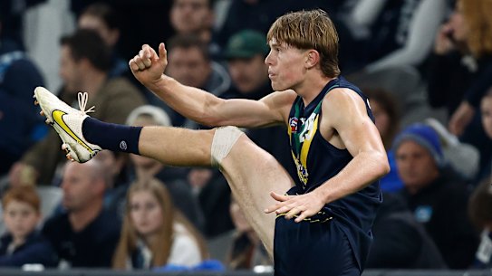 Daniel Curtin is set to be an early pick in this year’s AFL draft.