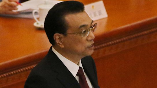 The target for expansion of gross domestic product, released on Tuesday morning in Premier Li Keqiang's annual report to the National People's Congress, was set for 2019 at a range of 6 to 6.5 per cent.