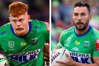 The Bulldogs were forced to borrow Canberra forwards Ryan James and Corey Horsburgh on two-week loans.