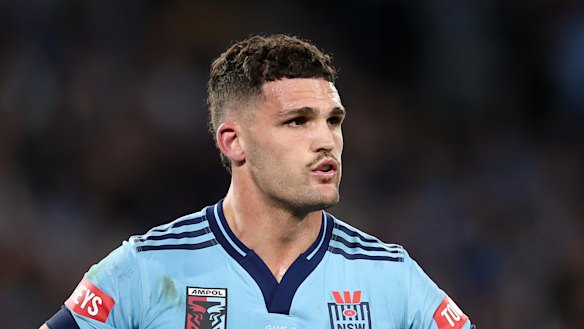 Nathan Cleary processes the Origin III loss.