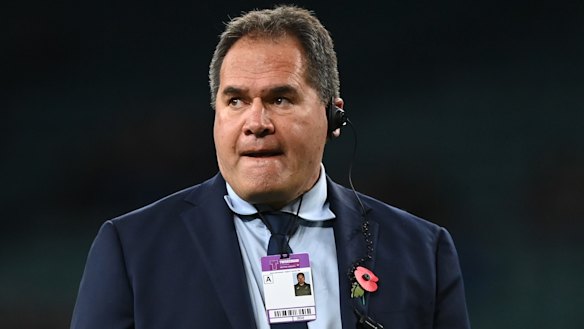 Wallabies coach Dave Rennie.