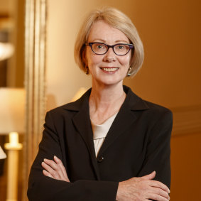 Sally Pitkin, the outgoing chairman of Super Retail Group.