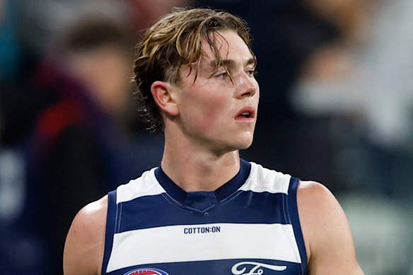 Geelong’s Tanner Bruhn did not play a game in the 2025 season.