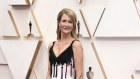 Marriage Story star Laura Dern arrives at the Oscars in Los Angeles.