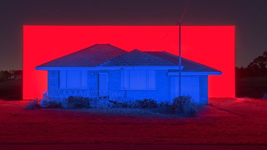 ‘Dalison 3’, Ian Strange, 2022. Digital archival photographic work. Documentation of site-specific intervention.