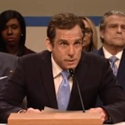Ben Stiller as Michael Cohen on SNL.
