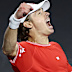 Alex de Minaur of Team World celebrates victory over Alexander Zverev.